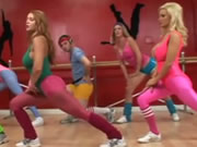 有氧運動女人與陌生男子進行刺激後入蜜桃臀穴